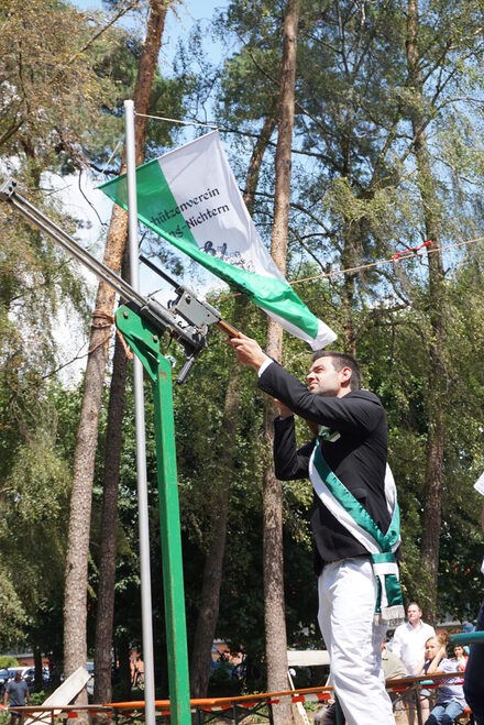 Henrik beim Schießen